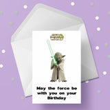 Star Wars Birthday Card 06