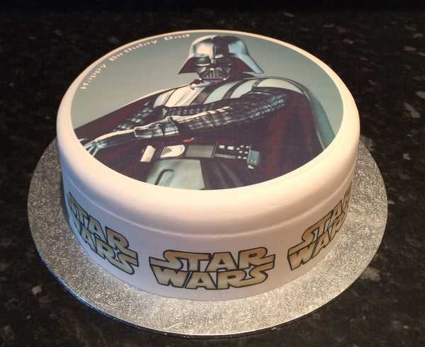 Star Wars Edible Icing Cake Topper 08 - Darth Vader