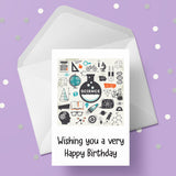 Science 02 Birthday Card