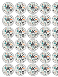 Science Theme Edible Icing Cake Topper 02