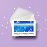 Scuba Diving Card 02