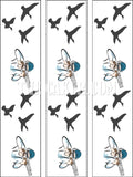 Rifle Air Gun Range Edible Icing Cake Topper