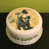 Shrek Edible Icing Cake Topper 03 Donkey