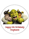 Shrek Edible Icing Cake Topper 02