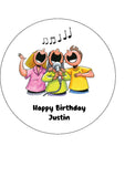 Sing Singing Edible Icing Cake Topper 02