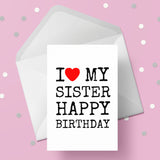 Sister Birthday Card 03