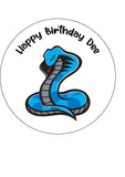 Snake 02 Edible Icing Cake Topper