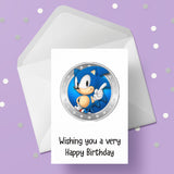 Sonic the Hedgehog Edible Icing Cake Topper 01
