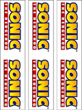 Sonic the Hedgehog Edible Icing Cake Topper 03