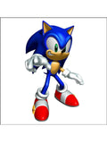 Sonic the Hedgehog Edible Icing Cake Topper 01