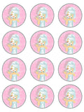 Spa Day Edible Icing Cake Topper 01