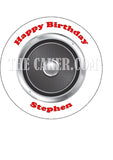 Music Speaker Edible Icing Cake Topper