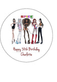 Spice Girls Edible Icing Cake Topper 05