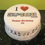 Spice Girls Edible Icing Cake Topper 02
