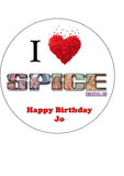 Spice Girls Edible Icing Cake Topper 02