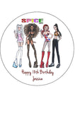 Spice Girls Edible Icing Cake Topper 03