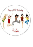 Spice Girls Edible Icing Cake Topper 04