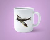 WW2 Spitfire Plane Mug 02