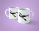 WW2 Spitfire Plane Mug 02