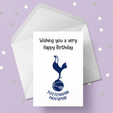 Any Football Badge Birthday Card