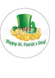 St Patriks Day Edible Icing Cake Topper