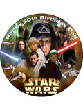 Star Wars Edible Icing Cake Topper 01