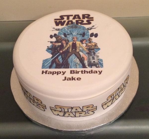 Star Wars Edible Icing Cake Topper 03