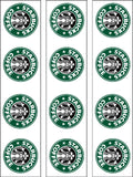Starbucks Drink Edible Icing Cake Topper