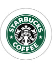 Starbucks Coffee Logo Edible Icing Cake Topper