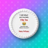 Step Son Edible Icing Cake Topper 01