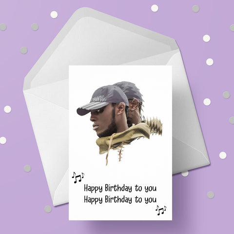 Stormzy Birthday Card