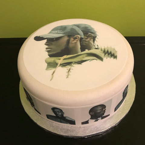 Stormzy Edible Icing Cake Topper or Ribbon
