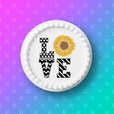 Sunflower 04 Edible Icing Cake Topper