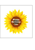 Sunflower 01 Edible Icing Cake Topper