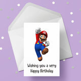 Super Mario Birthday Card 01