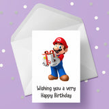 Super Mario Birthday Card 04
