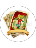 Tarot Cards Edible Icing Cake Topper