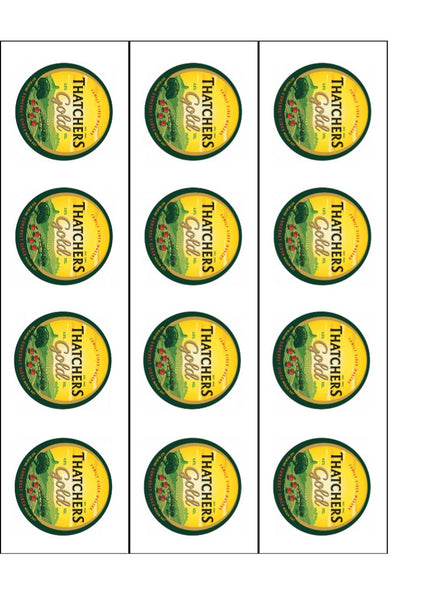Thatchers Cider Logo Edible Icing Cake Topper – the caker online