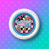 The 50's Edible Icing Cake Topper 01 - The Fifties