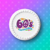 The 60's Edible Icing Cake Topper 01 - The Sixties