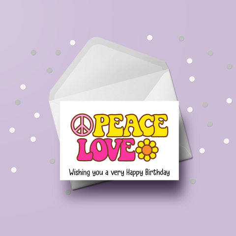 The 60's Birthday Card 02 - The Sixties 1960's