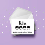 The Beatles 03 Birthday Card