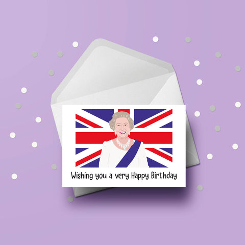 Queen Elizabeth 03 Birthday Card