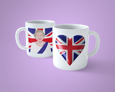 Queen Elizabeth 03 Mug - Mug with The Queen