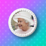 HRH The Queen Edible Icing Cake Topper 06