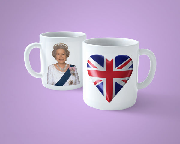 Queen Elizabeth 01 Mug - Mug with The Queen
