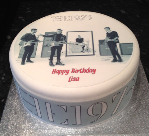 The 1975 Edible Icing Cake Topper