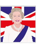 HRH The Queen Edible Icing Cake Topper 03