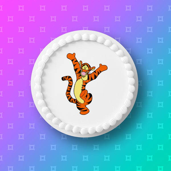 Tigger Edible Icing Cake Topper - Winnie the Pooh