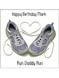 Running shoes / Trainers Edible Icing Cake Topper